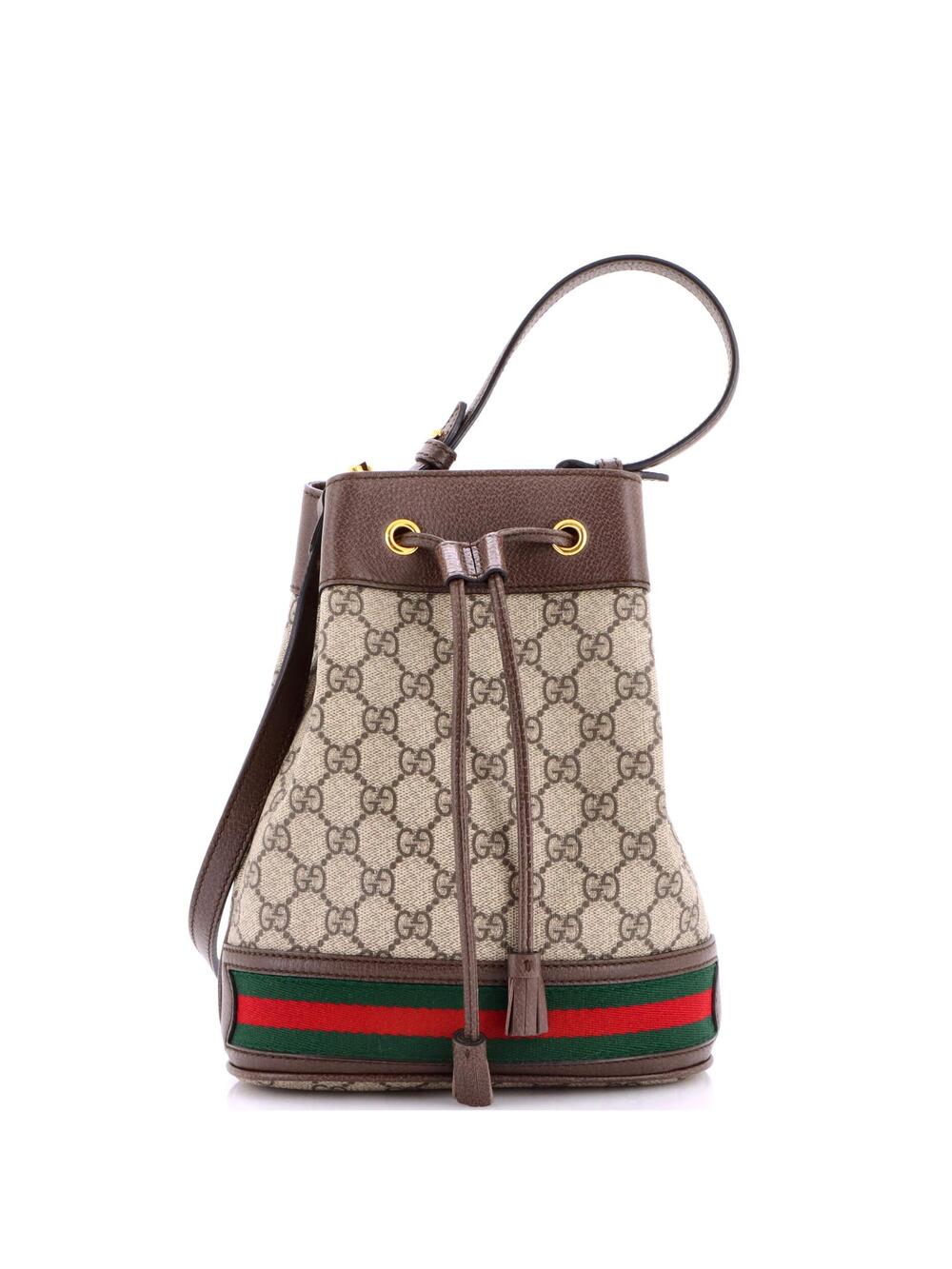 Gucci Ophidia Bucket Bag Gg Coated #279417G13B